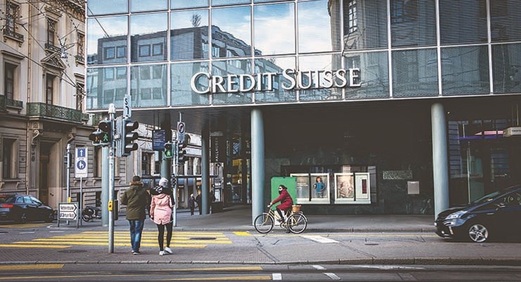 Credit Suisse perde valor por exposição a fundo americano falido