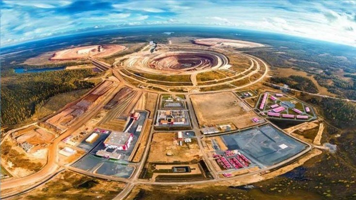 Catoca factura 280 milhões USD com venda de diamantes